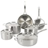 Sur La Table Pike and Pine 10-pc. Stainless Steel Cookware Set, , large