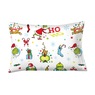 No Boxes & Bags Grinch Flannel Sheet Set, Multi, large