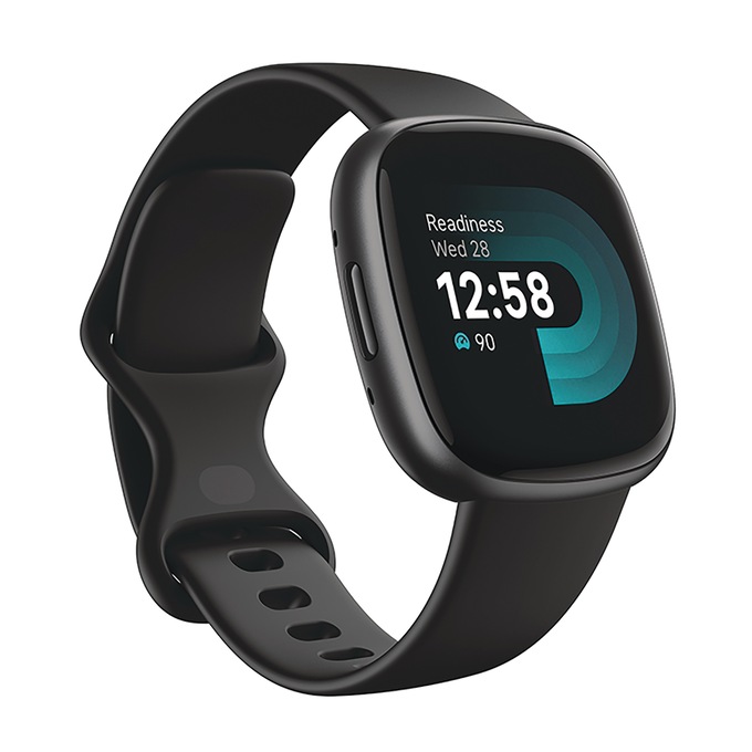 Fitbit Versa 4 Smartwatch, Black, large