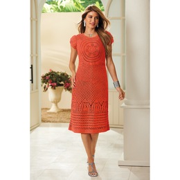 Rosella Crochet Dress, , large