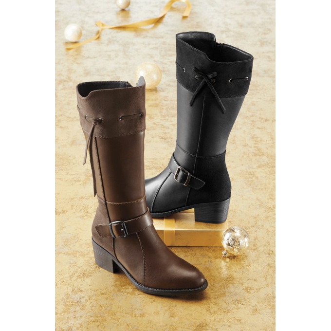Spring Step Leather Velandra Buckle Boot, , large