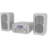Magnavox 3-Piece CD Shelf System, Silver, large
