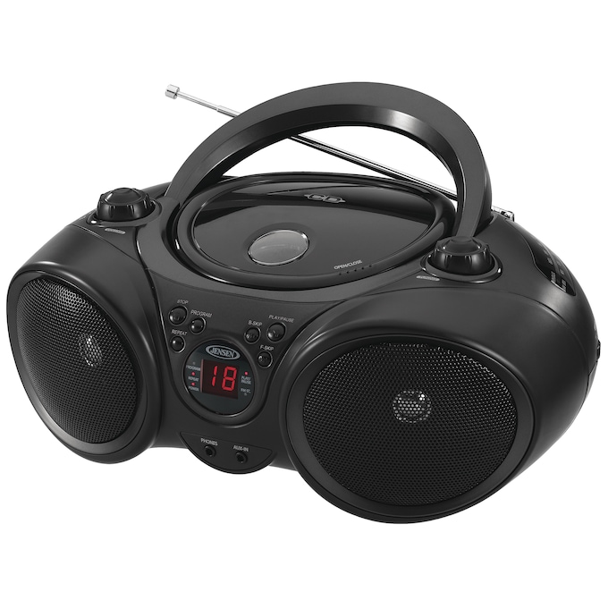 JENSEN Portable Stereo with CD Player & AM/FM Radio, , large
