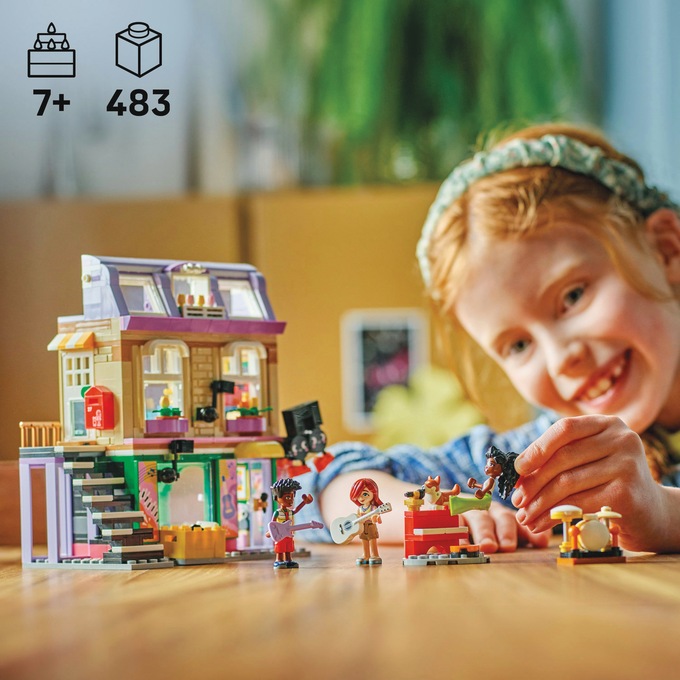 LEGO Friends Music Store & Apartment, , large