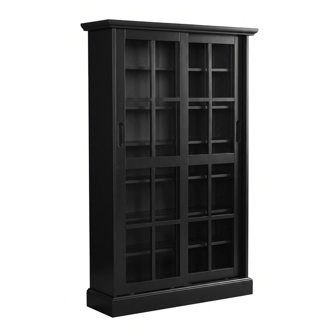 Merrick Sliding-Door Media Cabinet, , large