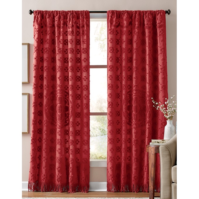 Emily Chenille Panel Pair, , large
