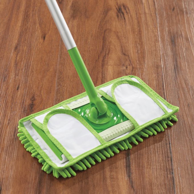 Set of 2 Chenille Mop Heads, , large