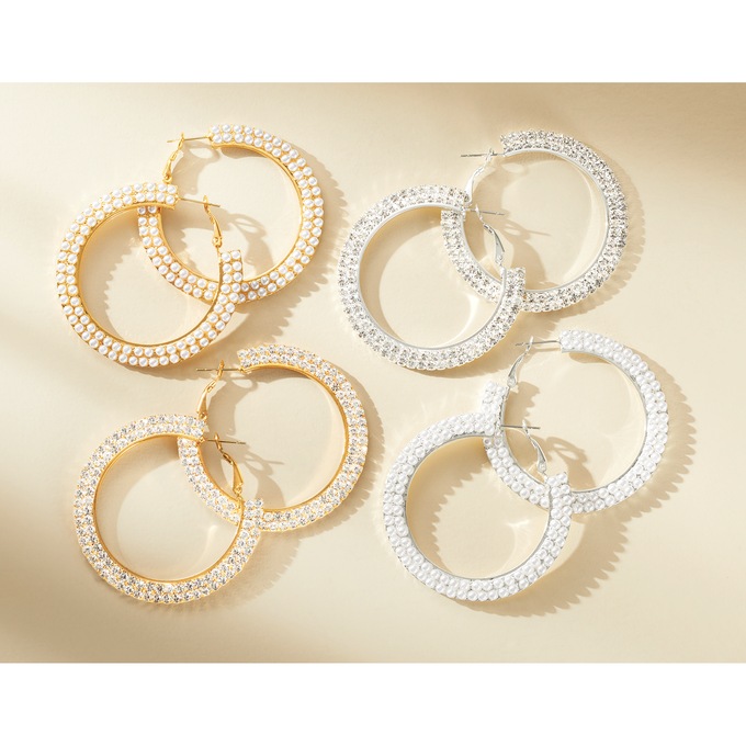 Flat Hoops, , large