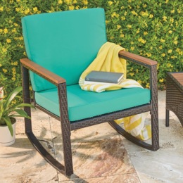 Bisbee Wicker Chair, , large