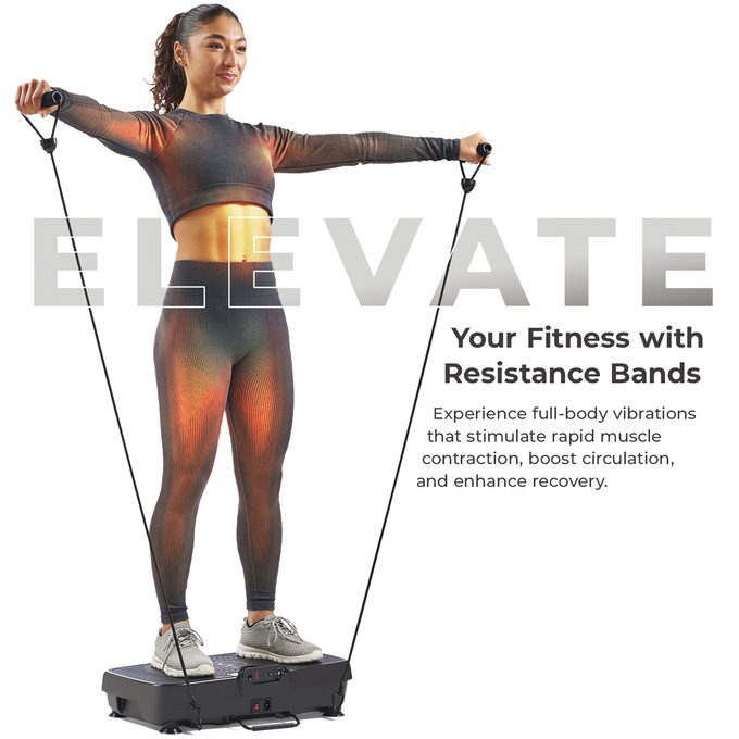 Vibration Plate Fitness Platform, , large