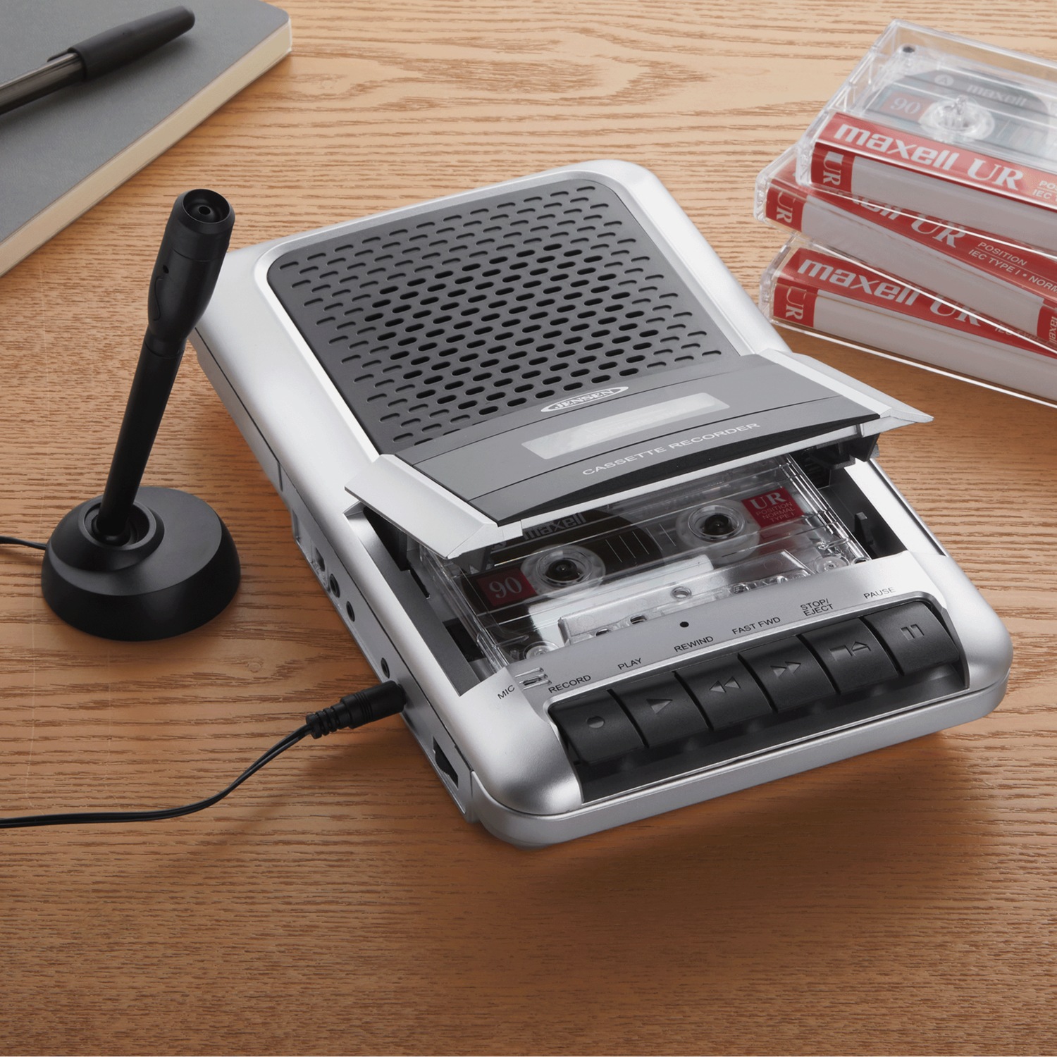 レア物❗MACKDADDY W CASSETTE RECORDER Pink Randix 1980's Stereo AM/FM Cassette Player Model SCP-880