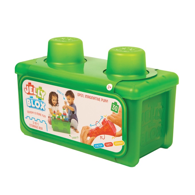 Jelly Blox Stash & Stack, Green, large