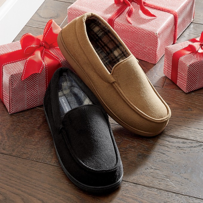 Sporto Men&#39;s Zach Moccasin Slipper, , large
