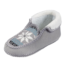 Nordic Knit Slipper, , large
