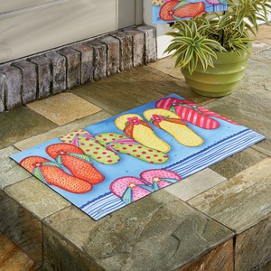 18" x 30" Favorite Flip-Flop Matmate, , large