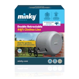 Minky 98&#39; Retractable Clothesline, , large