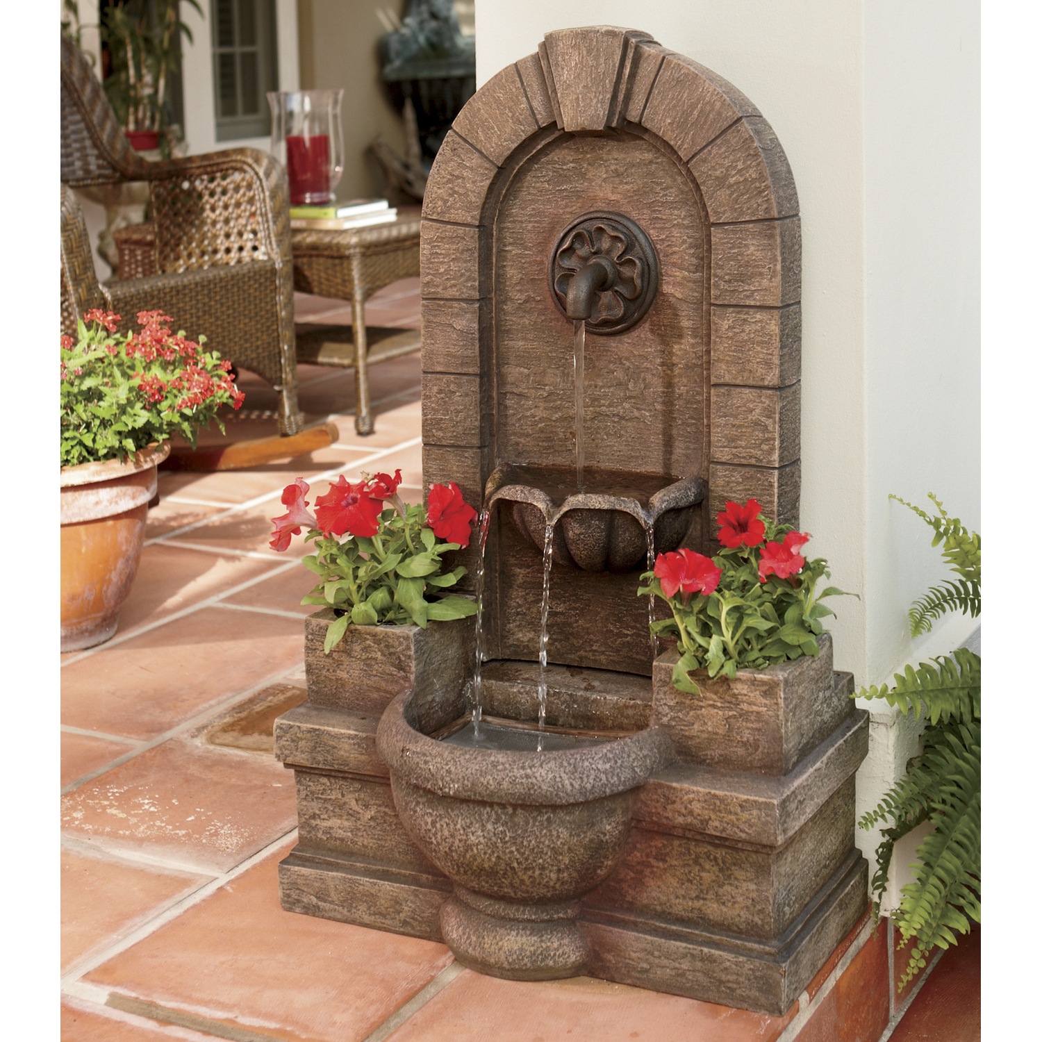 Planter Fountain Montgomery Ward