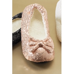 Sequin Fuzzy Footies, , large