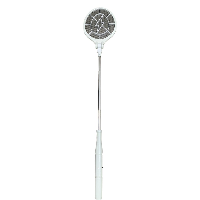 Brookstone Extendable Racket Bug Zapper, , large