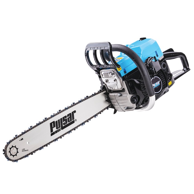 Pulsar 2-Stroke Chainsaw, Blue, large