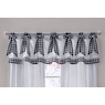 Gingham Bow Window Valance, , large