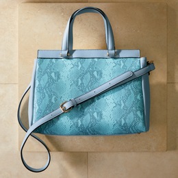 Ettika Snake Satchel, , large