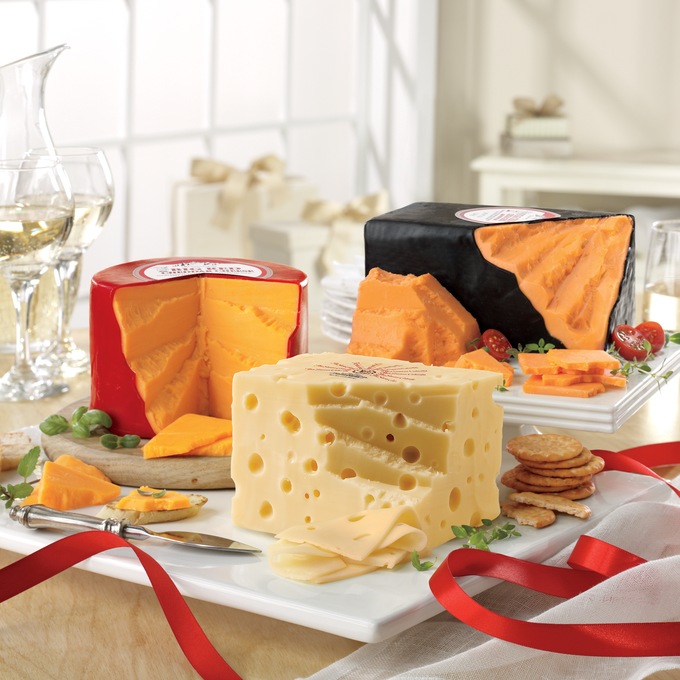 Vintage Cheddar Cheese, Big Red Cheddar Cheese &amp; Big Baby Swiss Cheese, , large