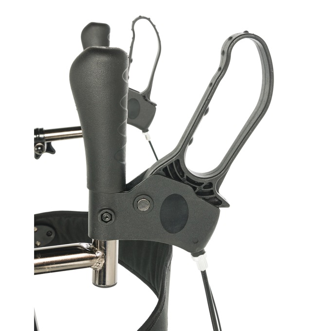 Upright Rollator, Graphite, large