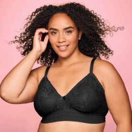 Wireless Lace Bralette, , large