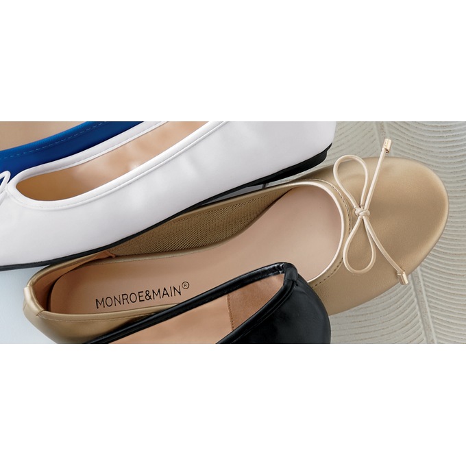 Bow Ballet Flat by Monroe and Main, , large