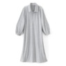 Collared Rib Knit Dress, , large