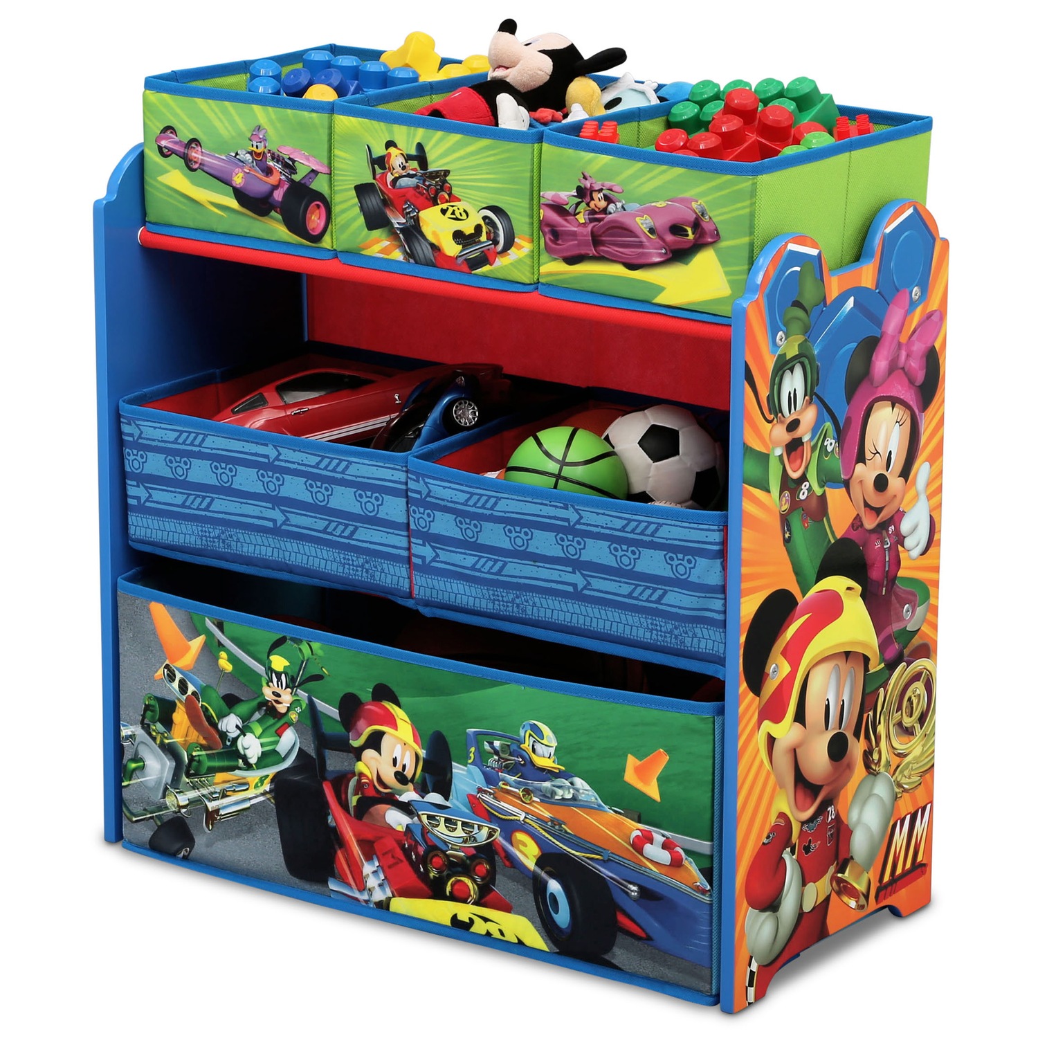 ninja turtle multi bin toy organizer