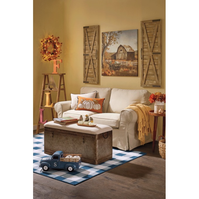 Autumn Pumpkin Patch Wall Art, Multi, large