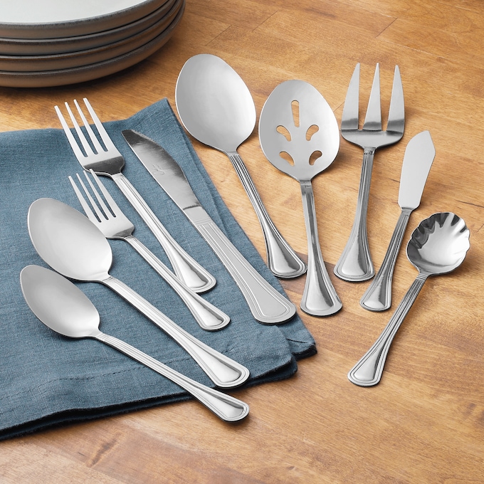 South Bay 65-Piece Flatware Set, , large