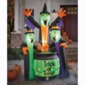 Three Witches Lit Inflatable, , large