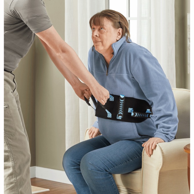 Transfer Gait Belt with Handles, , large