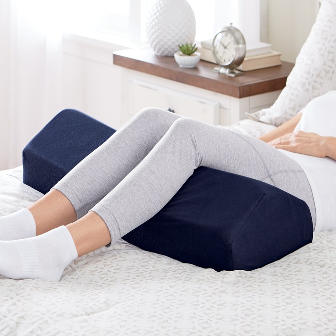 Montgomery Ward Leg Elevation Pillow Blue