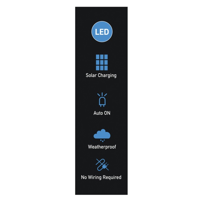 SensorBrite® Solar Powered Address Light, , large