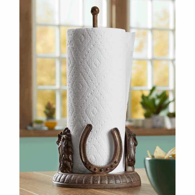 Horseshoe Paper Towel Holder, , large