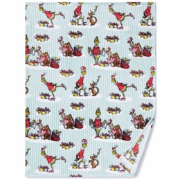 Mint Grinch Throw, , large