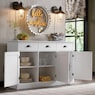 Miller Shaker-Style Sideboard Buffet Cabinet, , large