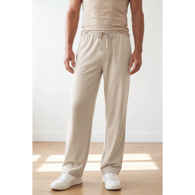 Men's Relaxed-Fit Drawstring-Waist Lounge Pant, , large