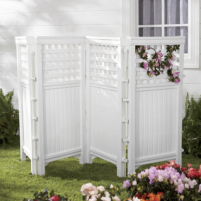 Set of 4 Outdoor Privacy Screens, , large