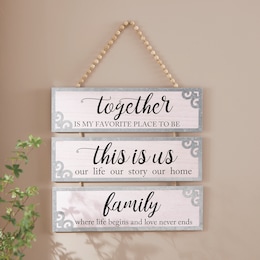 This Is Us 3-Plaque Wall Hanging, , large