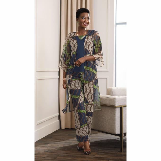 Adella Pant Set, , large