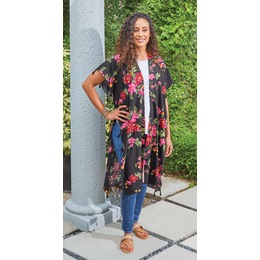 Summer Floral Wrap, , large