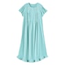 Knit Gown With Embroidery, , large