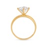 10K Gold Cubic Zirconia Ring, , large