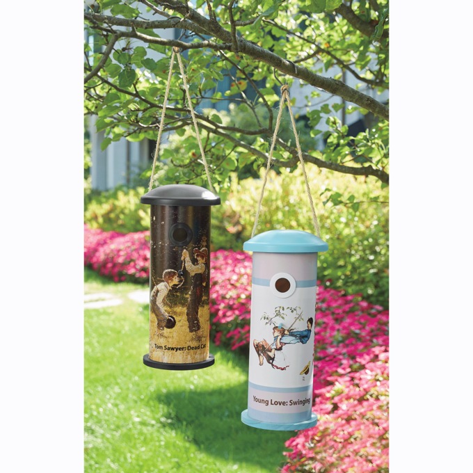 Norman Rockwell Birdhouse, , large