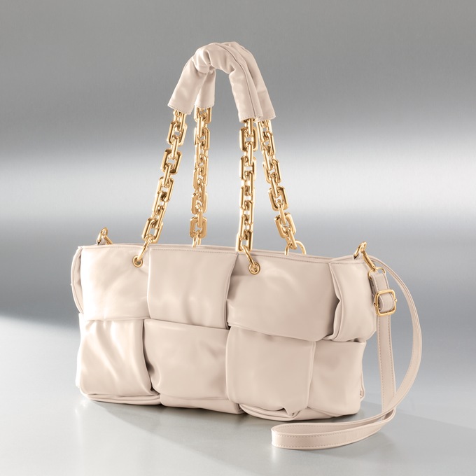 Reina Quilted Handbag, , large